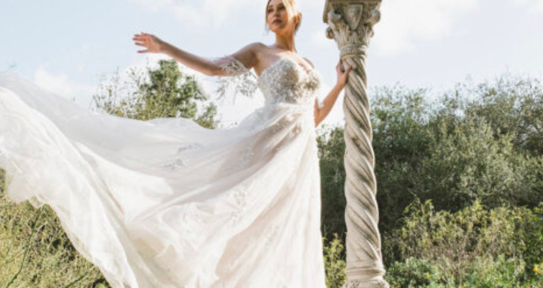 Off-The-Shoulder Wedding Dress Styles for Every Bride