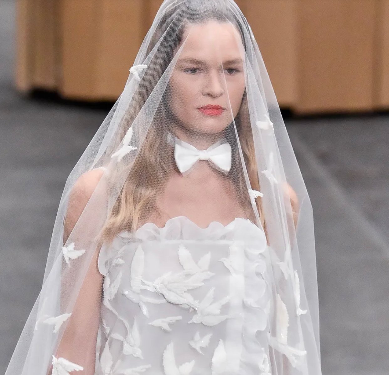 Did Chanel just kick off a key 2023 bridal trend for mini wedding dresses?