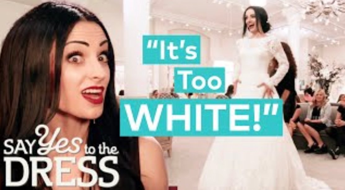 Rockstar Bride Wants To Look Like A DEAD Bride On Her Wedding Day | Say Yes To The Dress