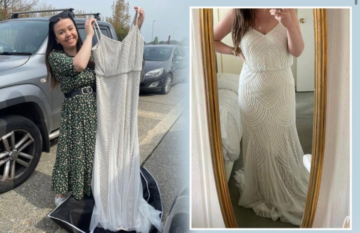 Unintentional Loss: My Wedding Dress Sold for a Few Pounds at a Car Boot Sale by My Cousin, Leaving Me Devastated before the Big Day.