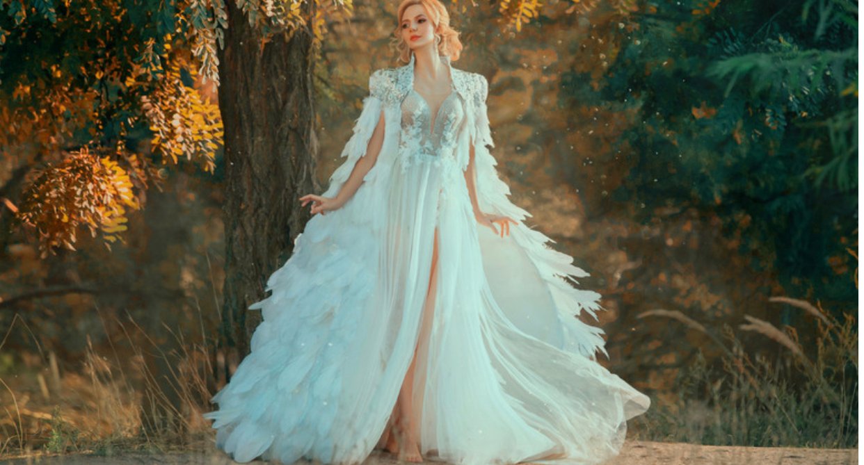 Capes Are The Wedding Dress Trend For The Theatrical Bride