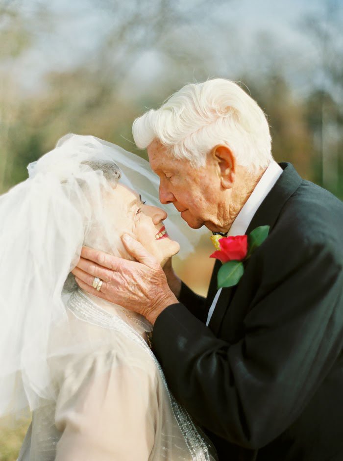 Grandparents Have The Sweetest Photoshoot To Celebrate 63 Years Of Being In Love