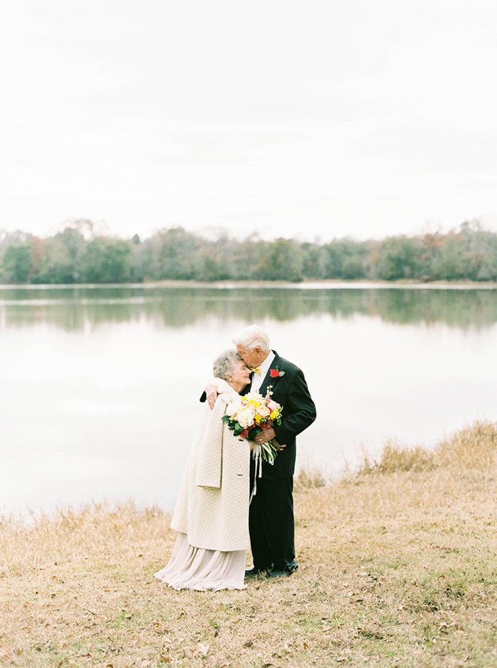 Grandparents Have The Sweetest Photoshoot To Celebrate 63 Years Of Being In Love
