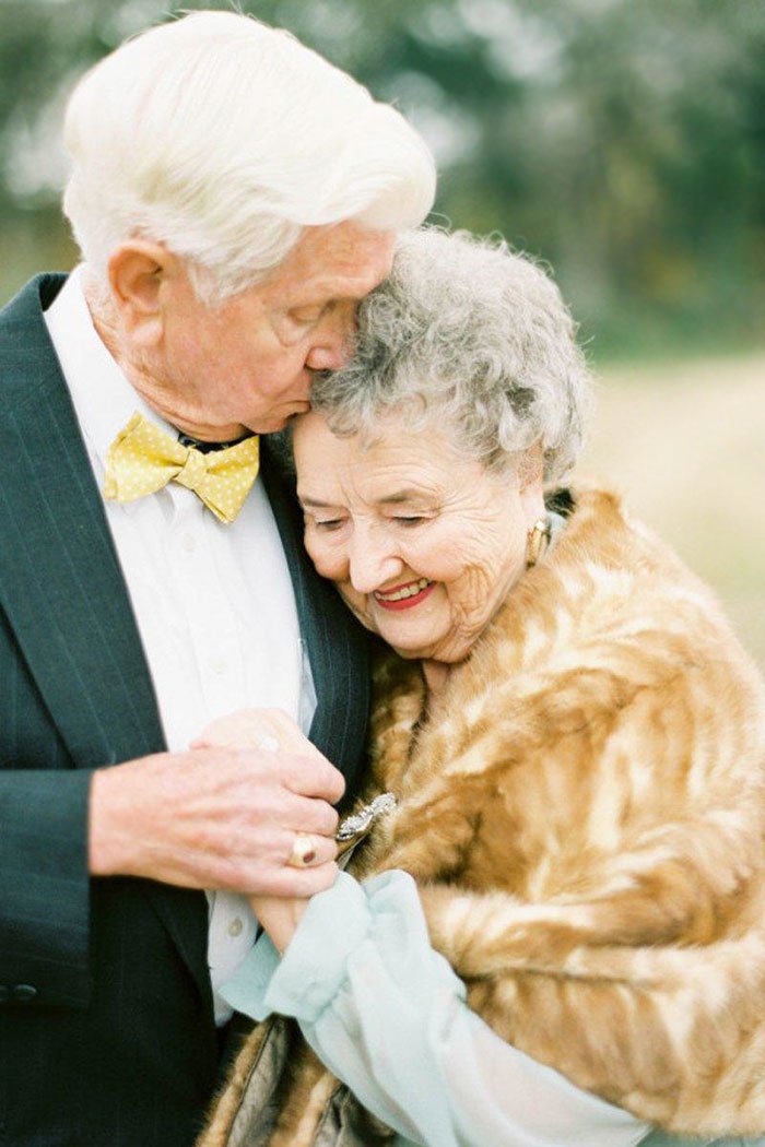 Grandparents Have The Sweetest Photoshoot To Celebrate 63 Years Of Being In Love