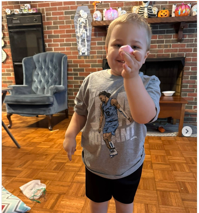 My Slaton issues a direct warning to fans regarding rare new photos of her sons.