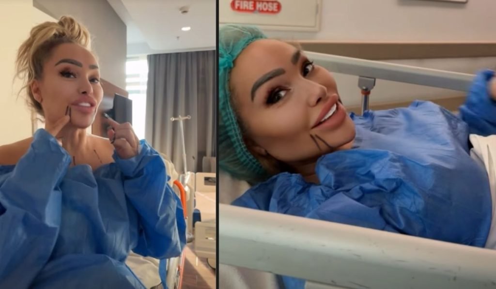 Darcey and Stacey Silva showing off their Turkey makeover looks