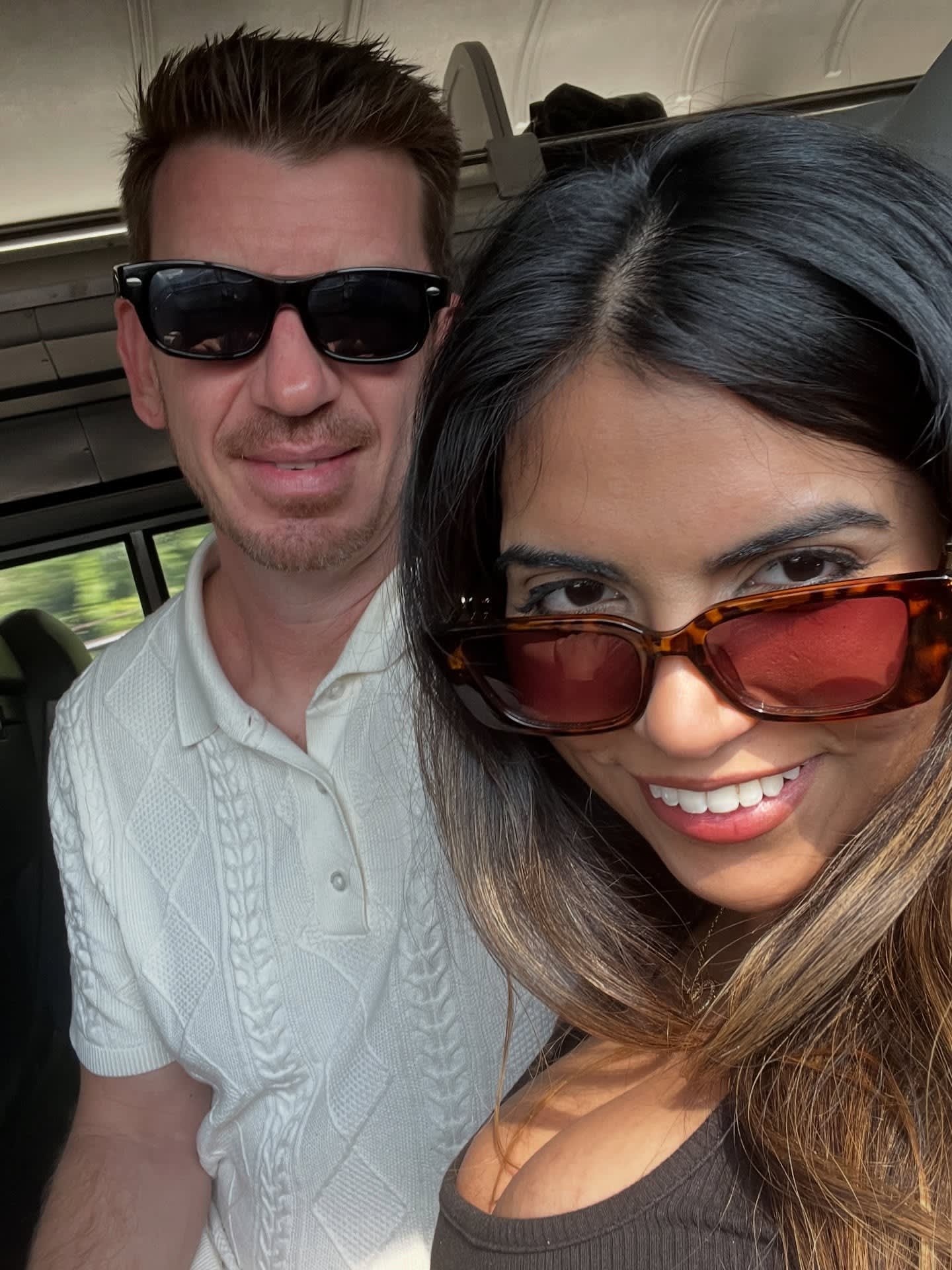Jonathan and Ally selfie together