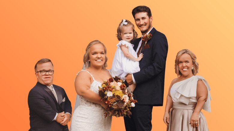 The Johnston family at Liz Johnston's wedding