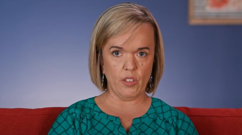 Amber Johnston in a solo confessional