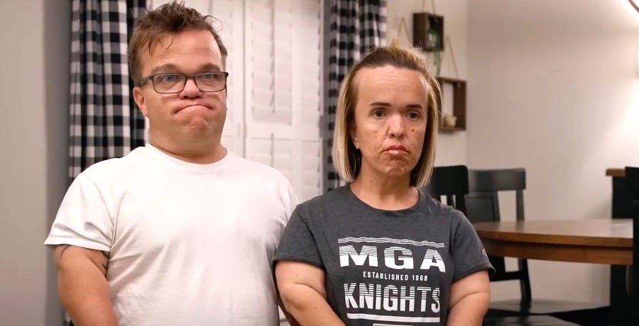 Trent and Amber Johnston in a confessional