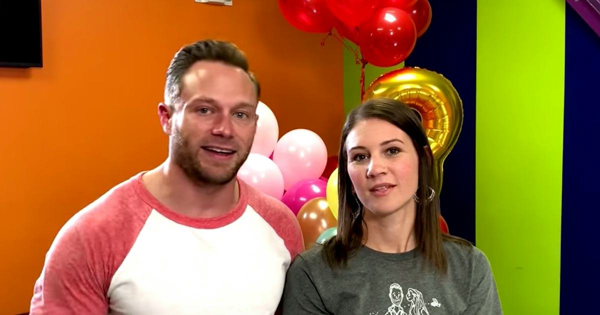 Adam and Danielle Busby together in the early years of OutDaughtered