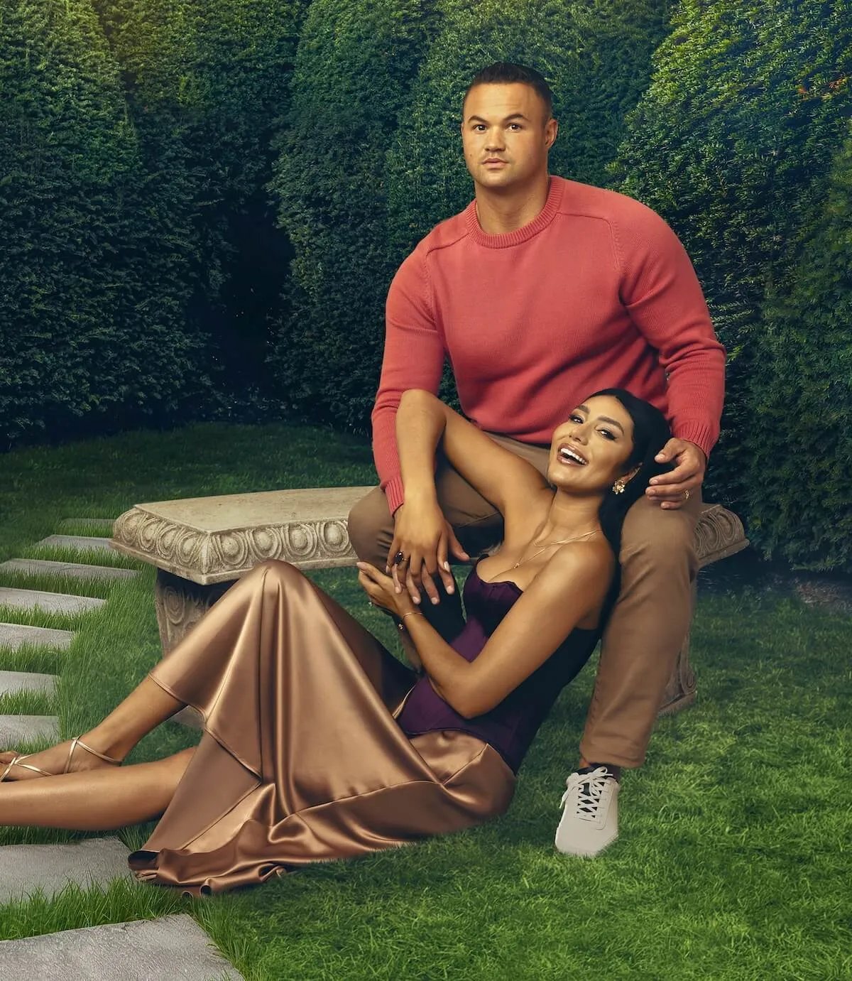 Patrick Mendes and Thais Ramone in a 90 Day The Last Resort portrait
