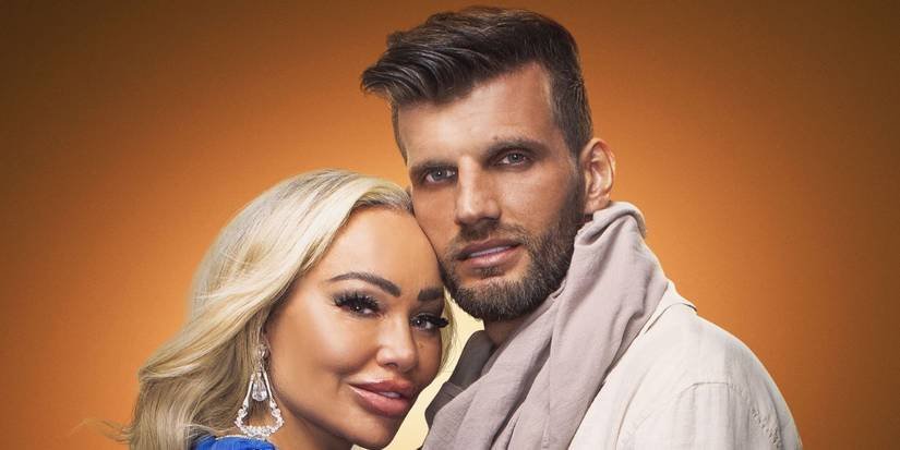 Stacey Silva and Florian Sukaj posing together for 90 Day: The Last Resort