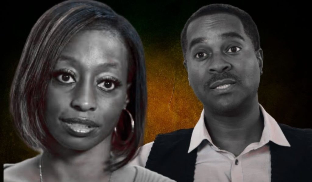 Deon and Karen Derrico during a confessional interview