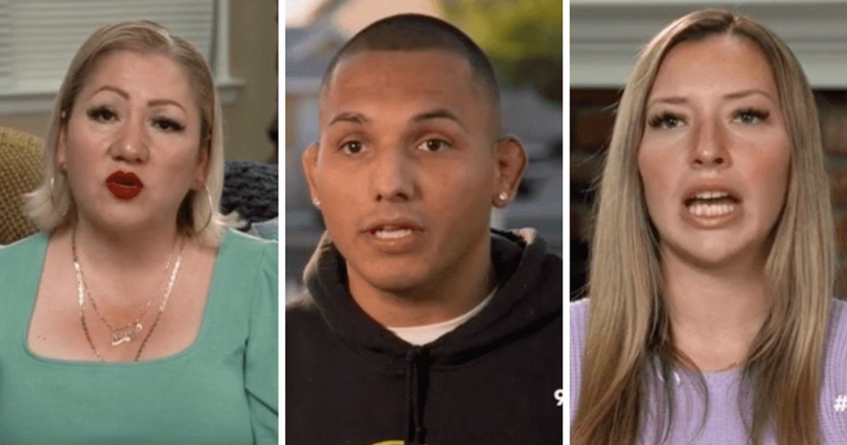 Nancy, Roberto and Kristy in confessional interviews on I Love a Mama's Boy