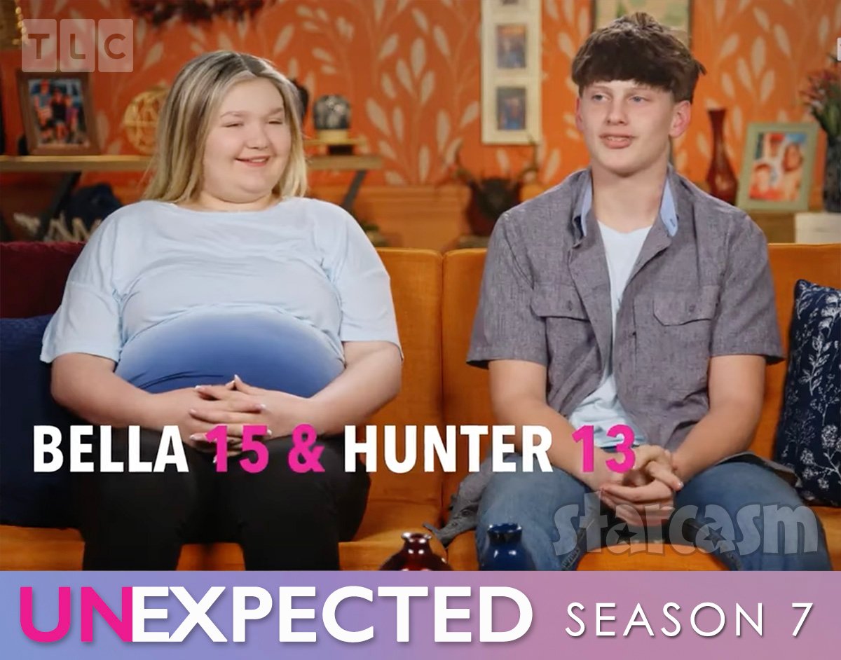 Bella Vaughn and Hunter Johnson on Unexpected Season 7