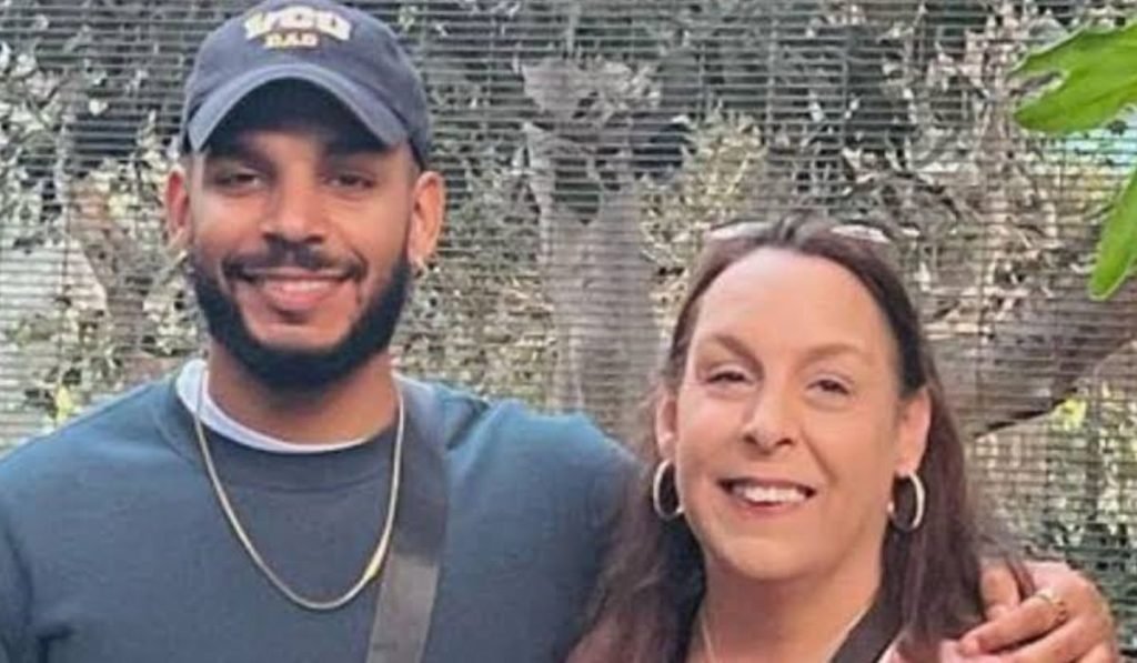 Jamal and Kimberly Menzies smiling together