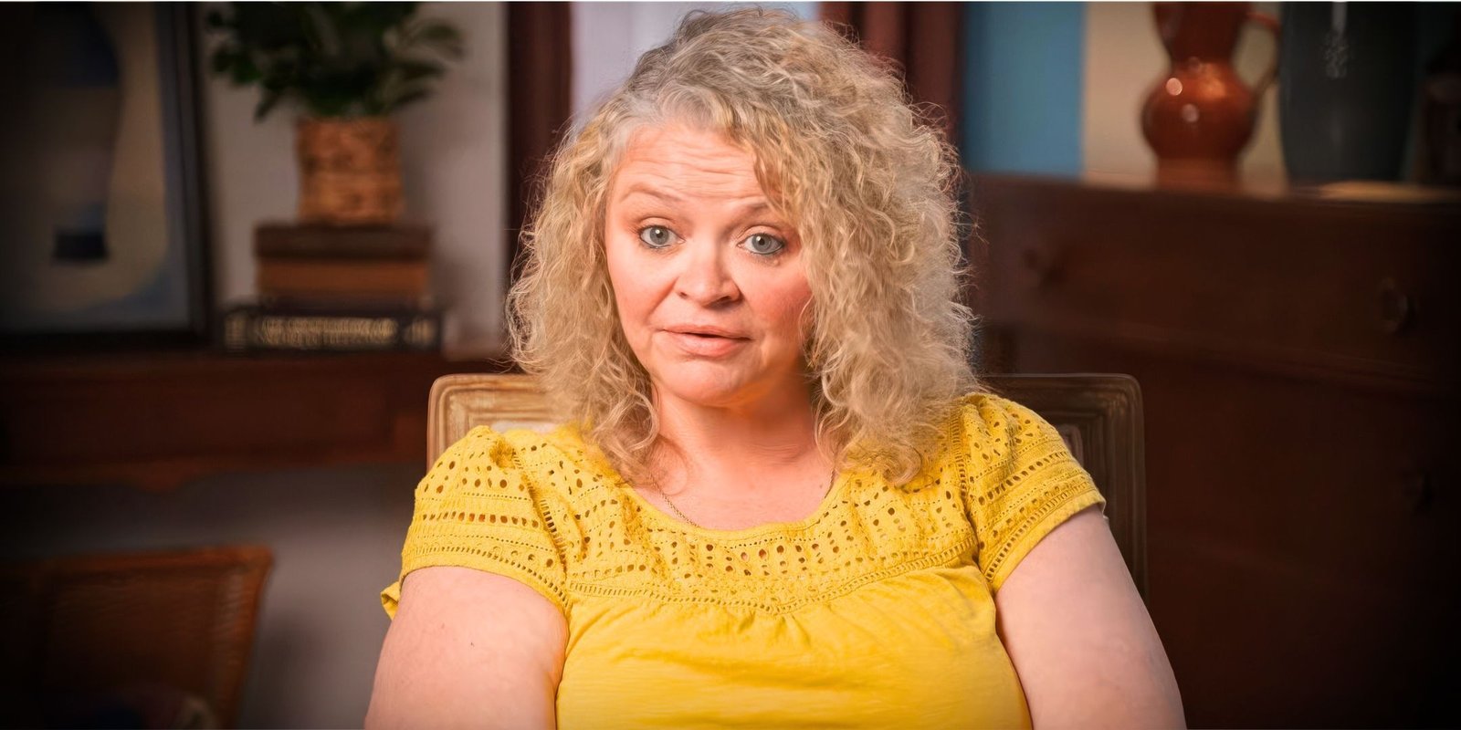 Amanda Halterman in a close-up confessional interview in 1000-LB Sisters