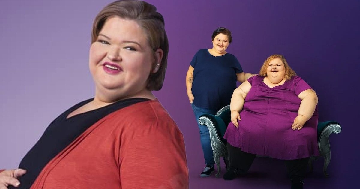 Amy Slaton smiling in a close-up in 1000-LB Sisters