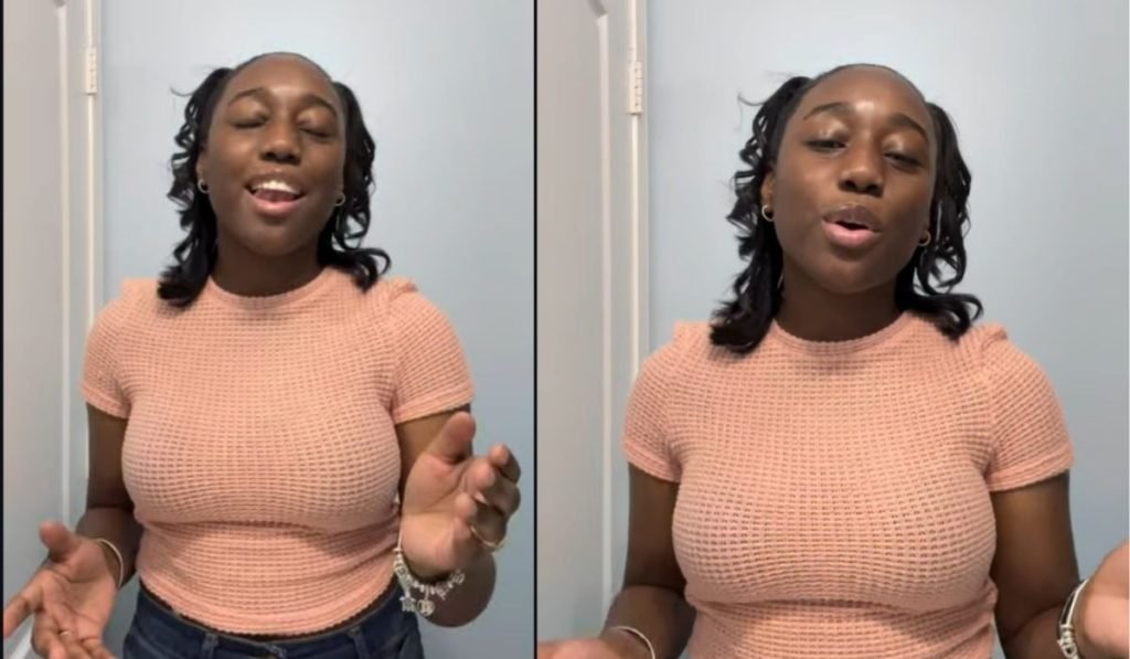 Darian Derrico singing in a selfie video