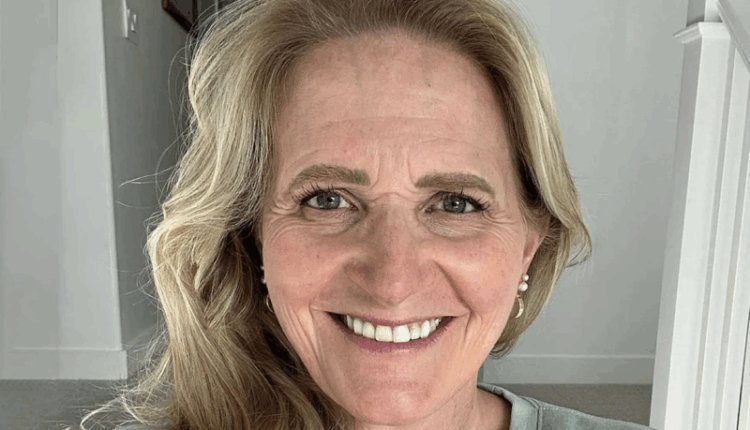 Christine Brown smiling in a selfie