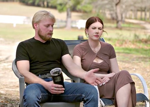 A Season 8 outdoor conversation between Plathville cast members