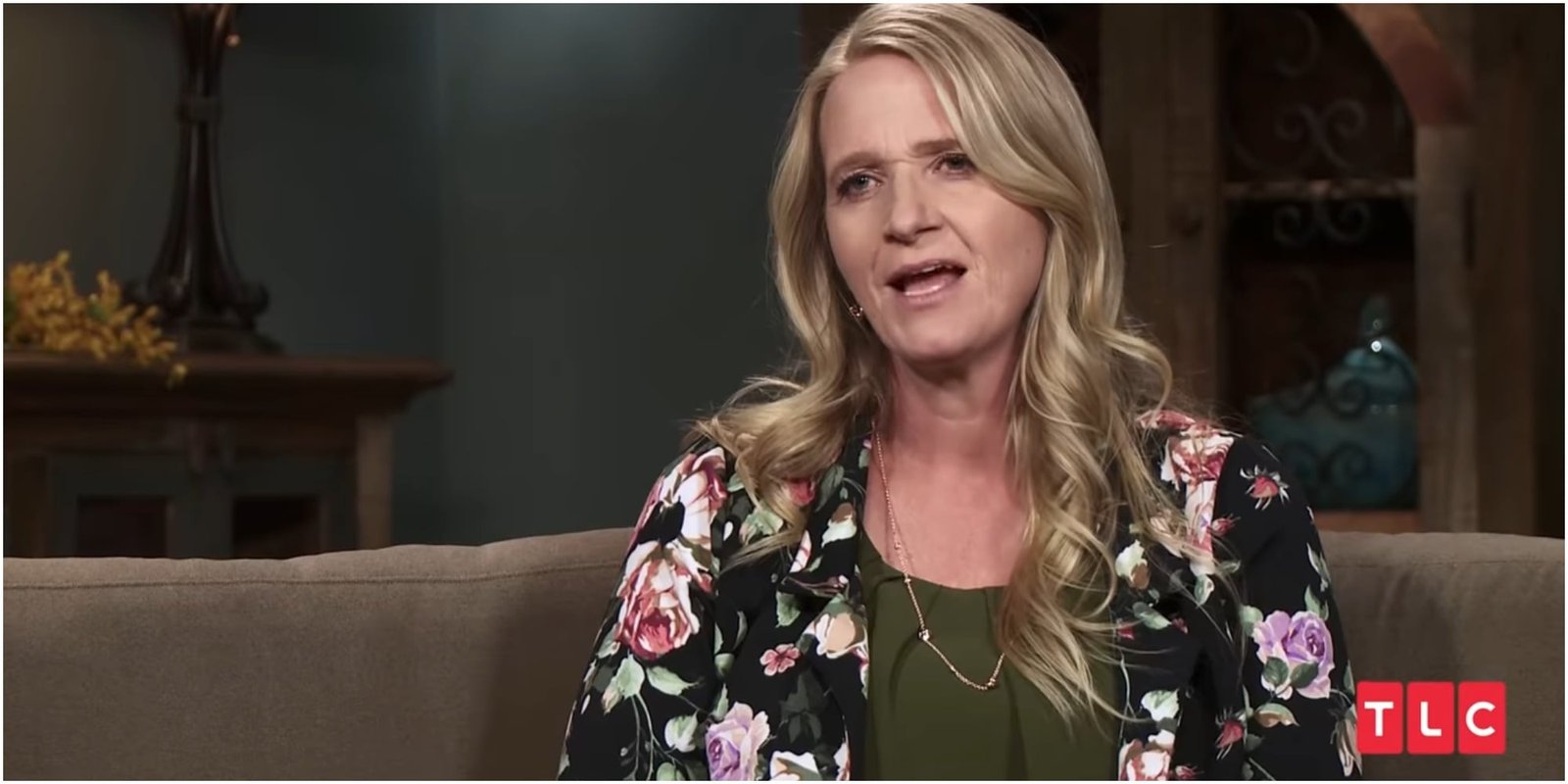 Christine Brown speaking in a confessional interview