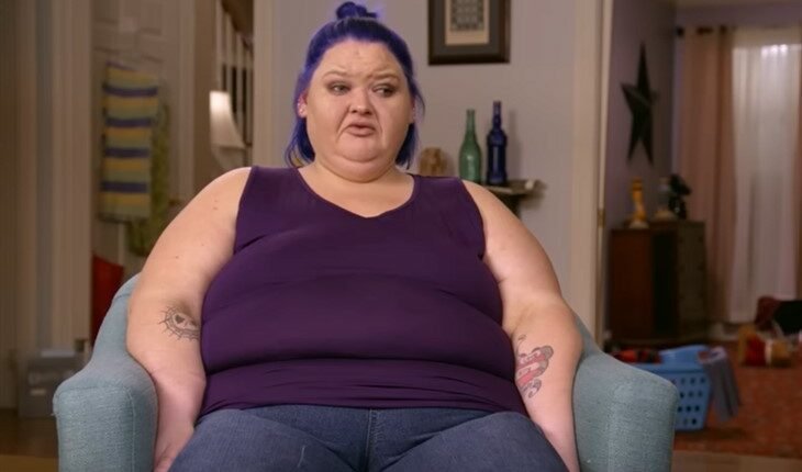 Amy Slaton in a confessional interview in 1000-LB Sisters