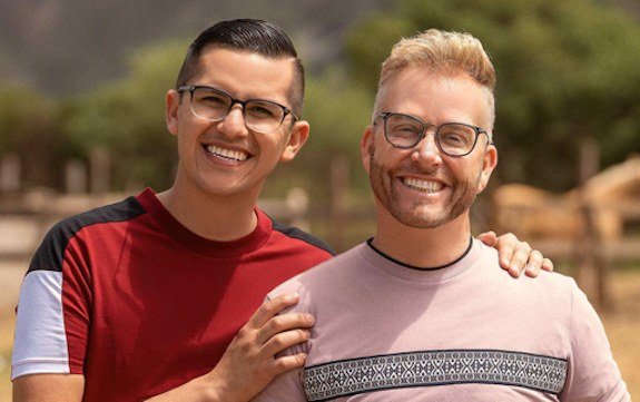 Kenny Niedermeier and Armando Rubio smiling together