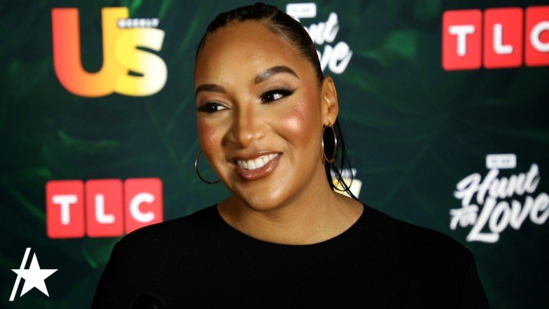 Chantel Everett smiling at a 90 Day: Hunt for Love event