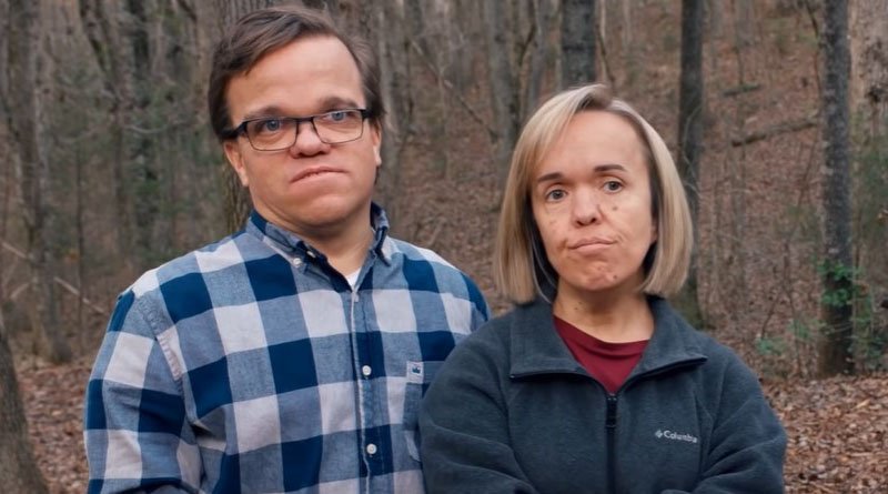 Trent and Amber Johnston standing together outdoors